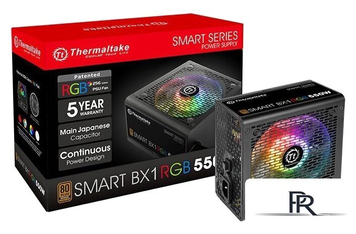 Блок питания Thermaltake Smart BX1 RGB 550W SP-550AH2NKB-2 - Изображение №7 — Интернет-магазин ПроЗаказ