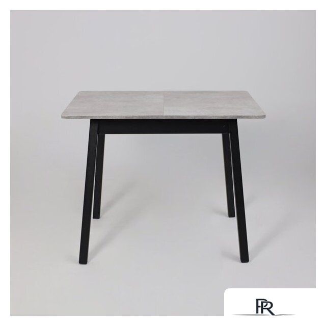 Кухонный стол Мамадома Tirk radial-94 раздвижной 94-126х64 (серый сланец/черный) - Изображение №19 — Интернет-магазин ПроЗаказ