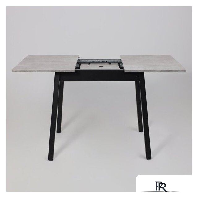 Кухонный стол Мамадома Tirk radial-94 раздвижной 94-126х64 (серый сланец/черный) - Изображение №20 — Интернет-магазин ПроЗаказ