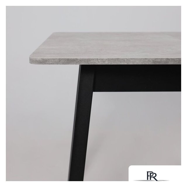 Кухонный стол Мамадома Tirk radial-94 раздвижной 94-126х64 (серый сланец/черный) - Изображение №11 — Интернет-магазин ПроЗаказ