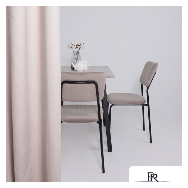 Кухонный стол Мамадома Tirk radial-94 раздвижной 94-126х64 (серый сланец/черный) - Изображение №3 — Интернет-магазин ПроЗаказ