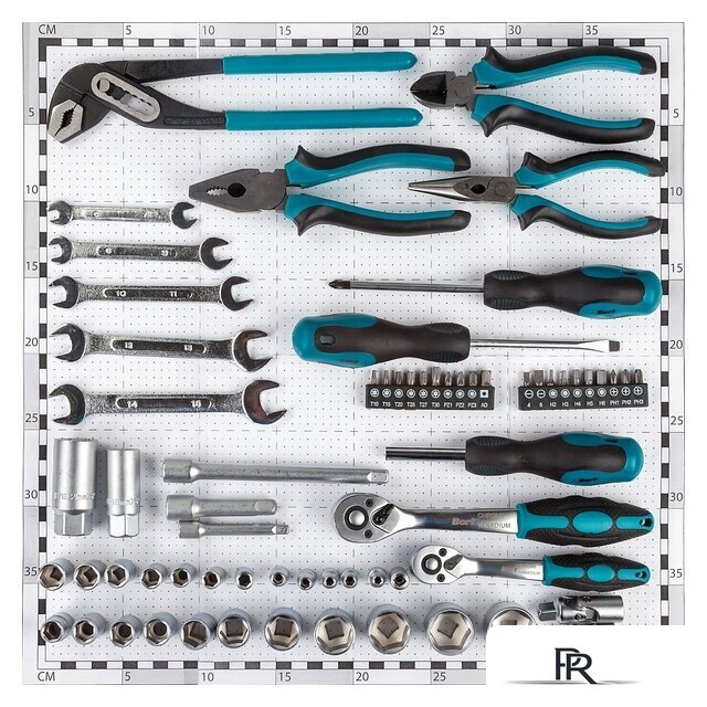 Универсальный набор инструментов Bort BTK-65 (65 предмета) - Изображение №3 — Интернет-магазин ПроЗаказ