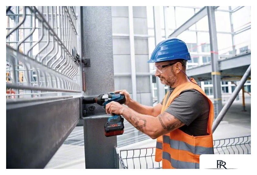 Гайковерт Bosch GDS 18V-1050 H Professional 06019J8502 (с 2-мя АКБ 8 Ah, кейс) - Изображение №7 — Интернет-магазин ПроЗаказ