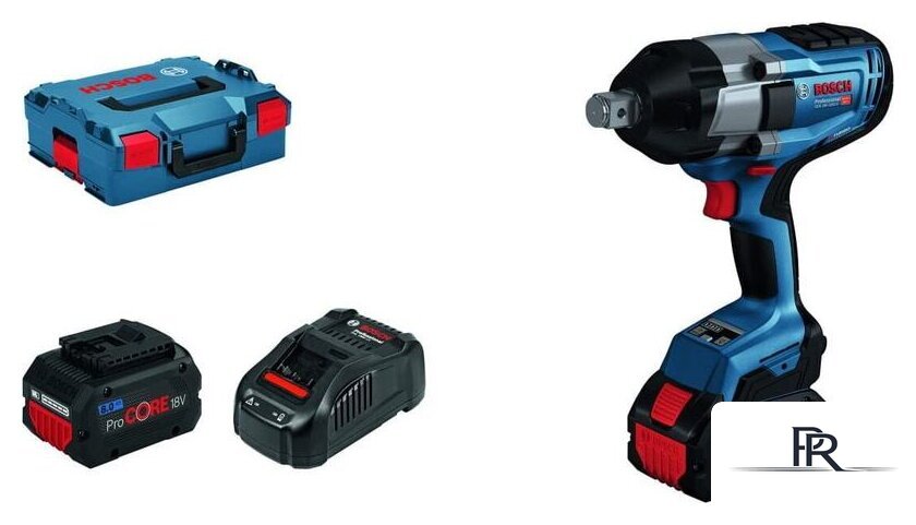 Гайковерт Bosch GDS 18V-1050 H Professional 06019J8502 (с 2-мя АКБ 8 Ah, кейс) - Изображение №1 — Интернет-магазин ПроЗаказ