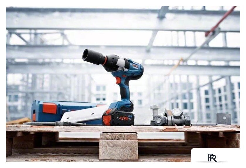 Гайковерт Bosch GDS 18V-1050 H Professional 06019J8502 (с 2-мя АКБ 8 Ah, кейс) - Изображение №5 — Интернет-магазин ПроЗаказ