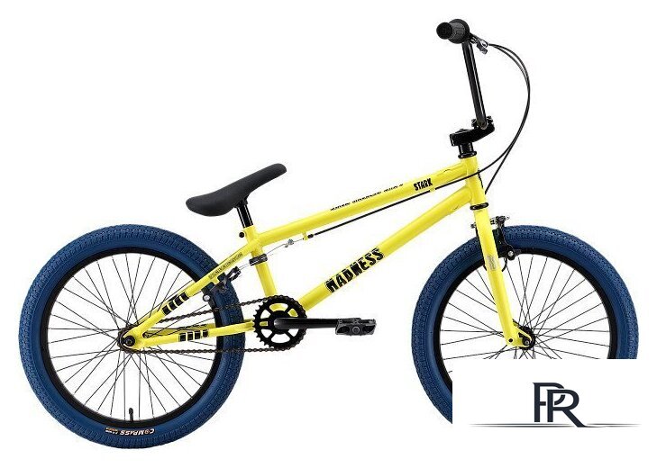 Велосипед Stark Madness BMX 1 2025 (лимонный/черный/лазурный) - Изображение №1 — Интернет-магазин ПроЗаказ