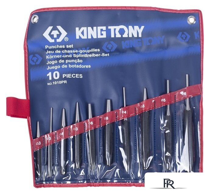 Набор выколоток King Tony 1010PR (10 предметов) - Изображение №1 — Интернет-магазин ПроЗаказ