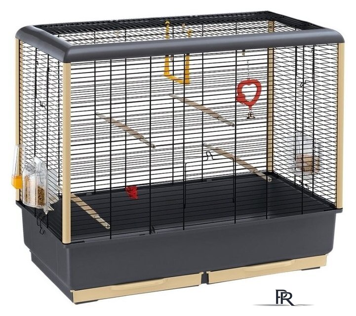 Клетка Ferplast Piano 5 (серый) 52062811W2 - Изображение №1 — Интернет-магазин ПроЗаказ