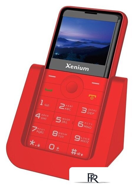 Кнопочный телефон Xenium X700 (красный) - Изображение №7 — Интернет-магазин ПроЗаказ