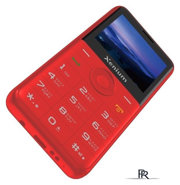 Кнопочный телефон Xenium X700 (красный) - Изображение №5 — Интернет-магазин ПроЗаказ