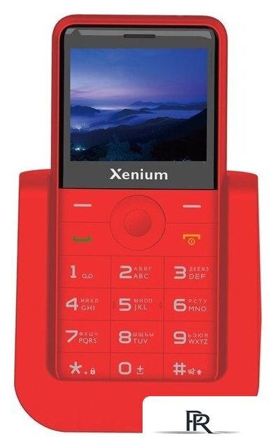 Кнопочный телефон Xenium X700 (красный) - Изображение №3 — Интернет-магазин ПроЗаказ