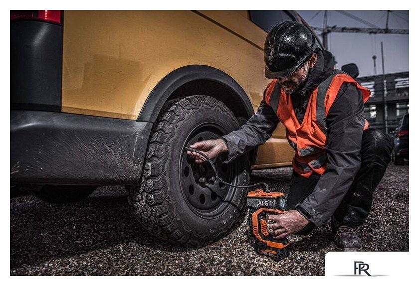 Автомобильный компрессор AEG Powertools BK 18C-0 (без аккумулятора) - Изображение №2 — Интернет-магазин ПроЗаказ