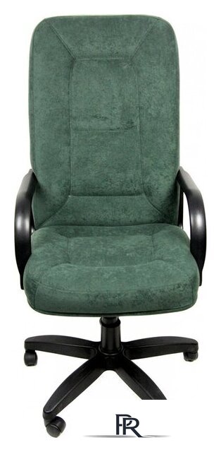 Офисное кресло Деловая обстановка Пилот Стандарт флок (зеленый) - Изображение №3 — Интернет-магазин ПроЗаказ