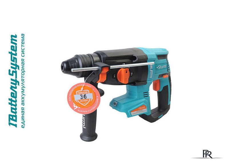 Перфоратор Sturm CRH1832BLC (с 1-им АКБ, кейс) - Изображение №4 — Интернет-магазин ПроЗаказ