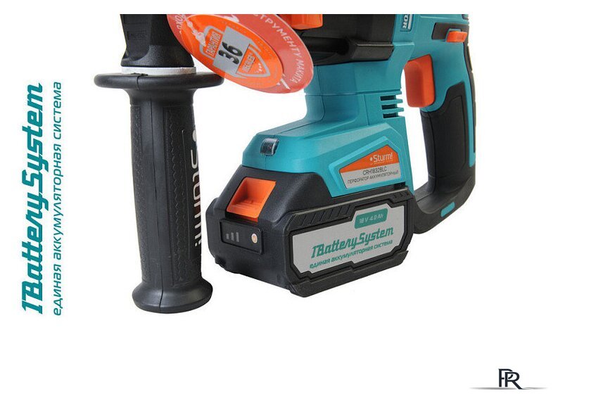 Перфоратор Sturm CRH1832BLC (с 1-им АКБ, кейс) - Изображение №13 — Интернет-магазин ПроЗаказ