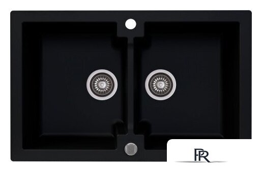 Кухонная мойка Kernau KGS A 80 2B Deep Black - Изображение №1 — Интернет-магазин ПроЗаказ