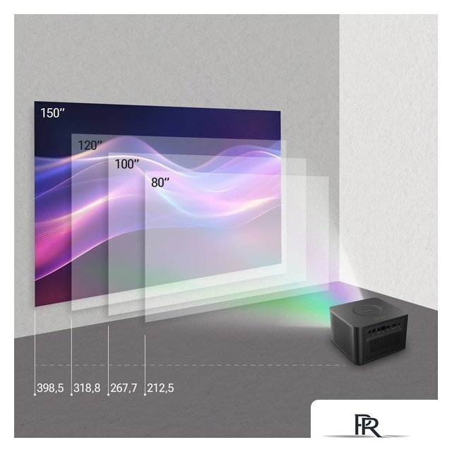 Проектор CACTUS CS-M1.SG + Экран CS-PSRM-180X180-BK - Изображение №8 — Интернет-магазин ПроЗаказ