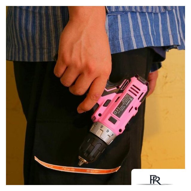 Дрель-шуруповерт Deko GCD12DU3 PINK SET2 063-4171 (с 1-им АКБ, набор оснастки) - Изображение №4 — Интернет-магазин ПроЗаказ