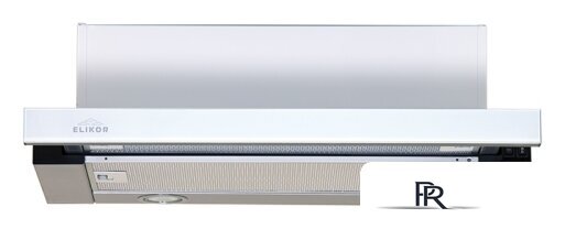 Кухонная вытяжка Elikor Интегра Glass 60Н-400-В2Д (нержавеющая сталь/белое стекло) (940981) - Изображение №1 — Интернет-магазин ПроЗаказ