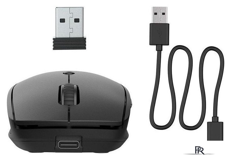 Мышь JLab Go Charge Mouse (черный) - Изображение №4 — Интернет-магазин ПроЗаказ