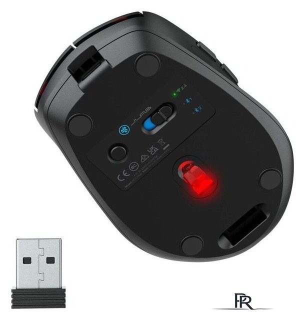 Мышь JLab Go Charge Mouse (черный) - Изображение №5 — Интернет-магазин ПроЗаказ