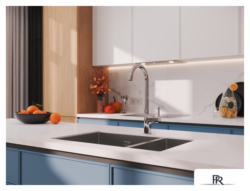 Смеситель Cersanit Elio однорычажный 64863 (хром) - Изображение №10 — Интернет-магазин ПроЗаказ