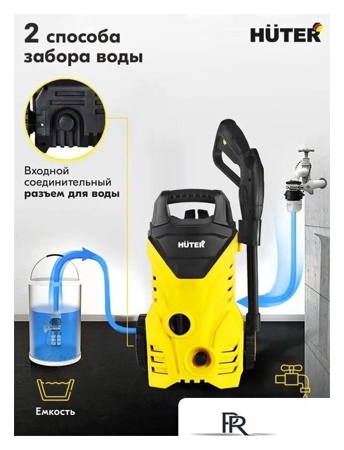 Мойка высокого давления Huter M1650-HP - Изображение №5 — Интернет-магазин ПроЗаказ