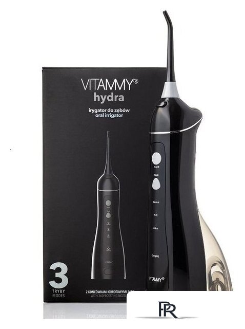 Ирригатор  Vitammy Hydra (черный) - Изображение №1 — Интернет-магазин ПроЗаказ