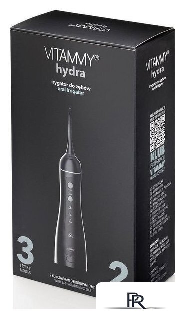 Ирригатор  Vitammy Hydra (черный) - Изображение №5 — Интернет-магазин ПроЗаказ
