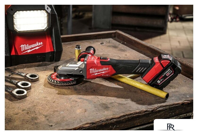 Угловая шлифмашина Milwaukee M18 Fuel FSAGF125XB-0X 4933478438 (без АКБ, кейс) - Изображение №9 — Интернет-магазин ПроЗаказ