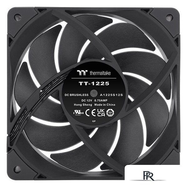 Комплект вентиляторов для корпуса Thermaltake ToughFan 12 Pro 2-Fan Pack CL-F159-PL12BL-A - Изображение №3 — Интернет-магазин ПроЗаказ