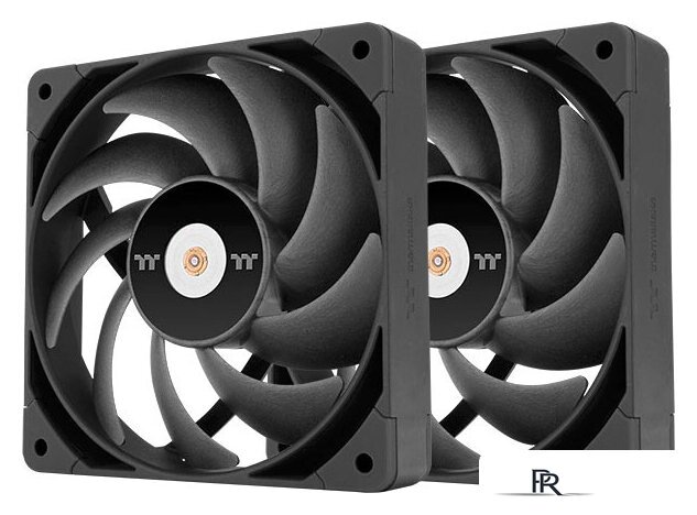 Комплект вентиляторов для корпуса Thermaltake ToughFan 12 Pro 2-Fan Pack CL-F159-PL12BL-A - Изображение №1 — Интернет-магазин ПроЗаказ