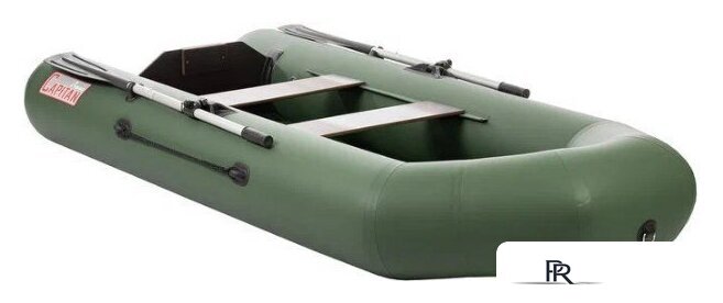 Моторно-гребная лодка Тонар Капитан 280Т (зеленый) - Изображение №2 — Интернет-магазин ПроЗаказ