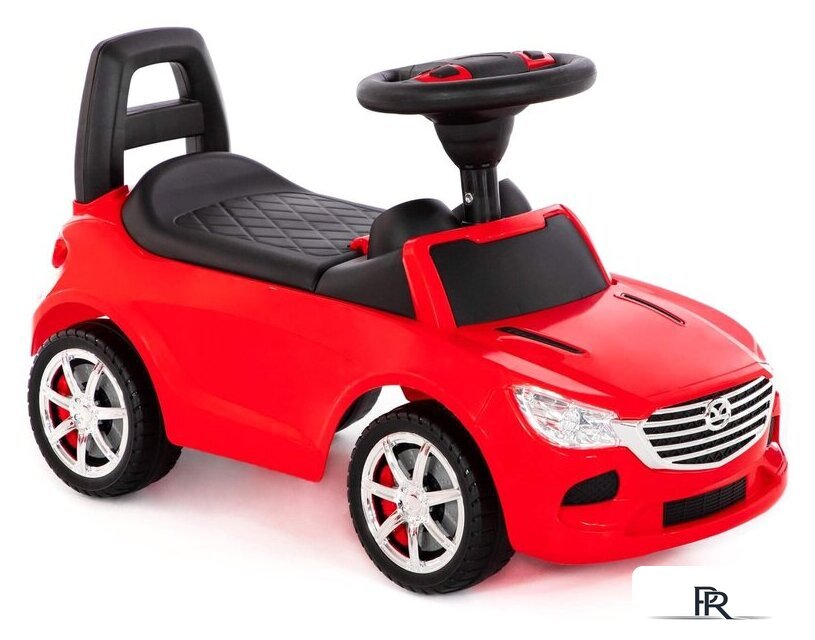 Каталка Полесье SuperCar №4 84507 (красный) - Изображение №2 — Интернет-магазин ПроЗаказ