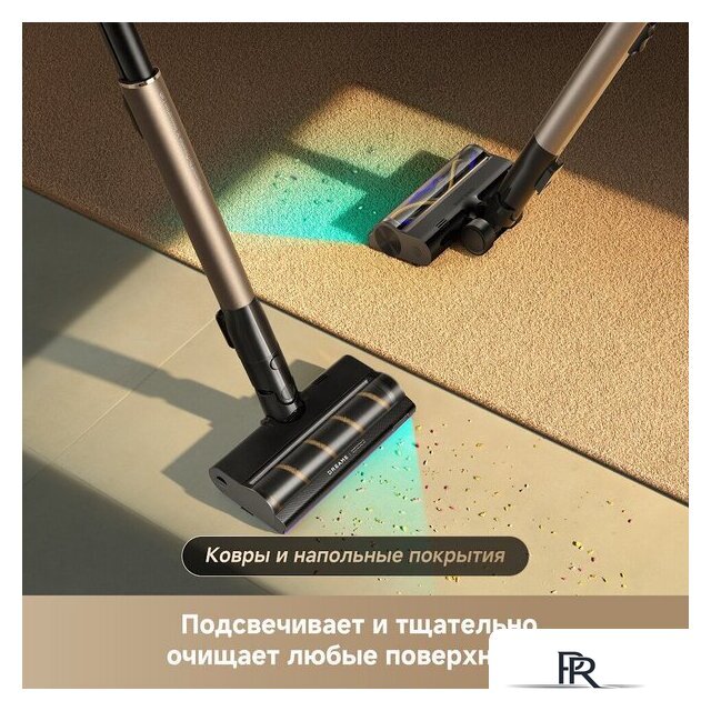 Пылесос Dreame Cordless Vacuum Cleaner Z40 TangleCut Flex VRV62F (евровилка, черный) - Изображение №21 — Интернет-магазин ПроЗаказ