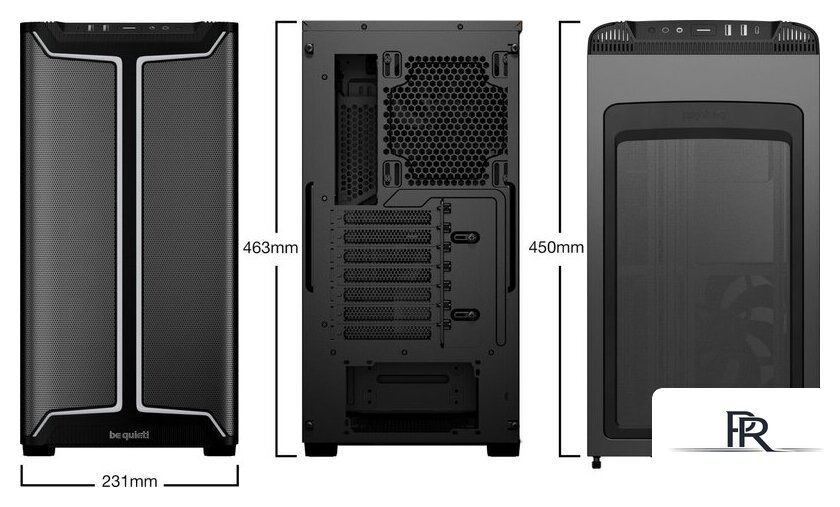 Корпус be quiet! Pure Base 501 DX Black BGW76 - Изображение №3 — Интернет-магазин ПроЗаказ