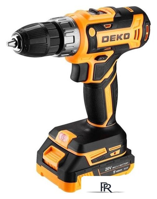 Дрель-шуруповерт Deko GCD20DU PRO Set63 083-1039 (с 2-мя АКБ, кейс) - Изображение №4 — Интернет-магазин ПроЗаказ