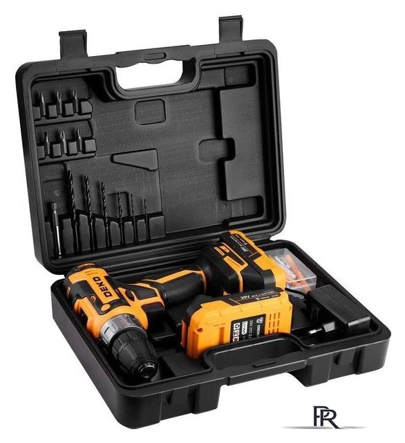 Дрель-шуруповерт Deko GCD20DU PRO Set63 083-1039 (с 2-мя АКБ, кейс) - Изображение №2 — Интернет-магазин ПроЗаказ