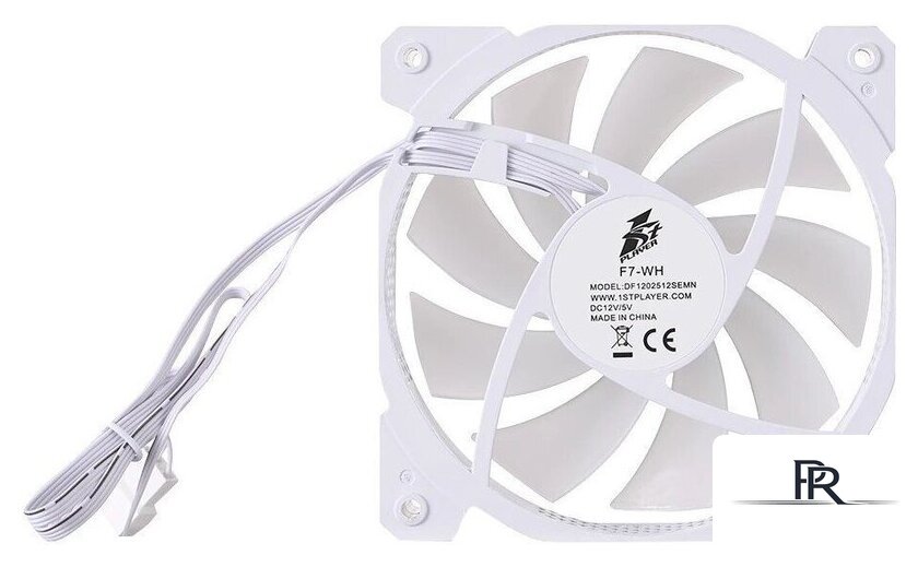 Вентилятор для корпуса 1stPlayer F7R ARGB (белый) - Изображение №8 — Интернет-магазин ПроЗаказ