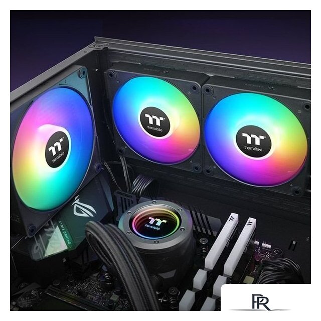 Комплект вентиляторов для корпуса Thermaltake CT140 EX ARGB 3-Fan Pack CL-F182-PL14SW-A - Изображение №7 — Интернет-магазин ПроЗаказ