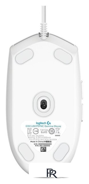 Игровая мышь Logitech G102 Lightsync (белый) - Изображение №5 — Интернет-магазин ПроЗаказ