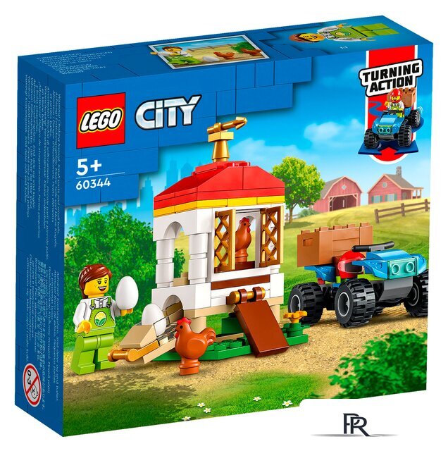 Конструктор LEGO City 60344 Курятник - Изображение №1 — Интернет-магазин ПроЗаказ