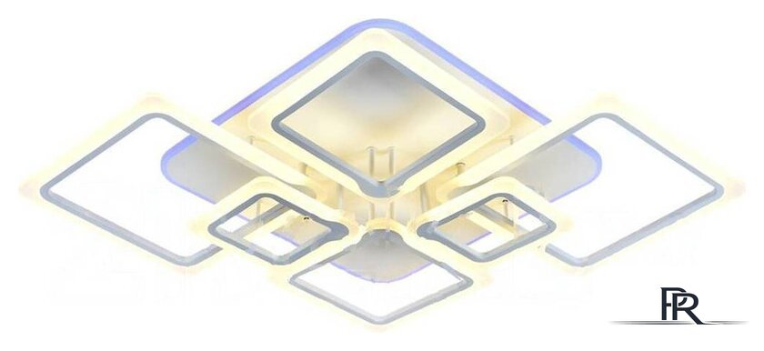 Припотолочная люстра Mirastyle Диод CF-16070/4+2 WH ML - Изображение №1 — Интернет-магазин ПроЗаказ