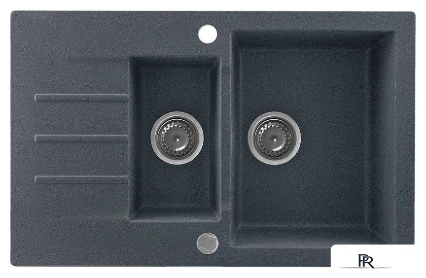 Кухонная мойка Kernau KGS A 6079 1.5B1D Graphite - Изображение №1 — Интернет-магазин ПроЗаказ