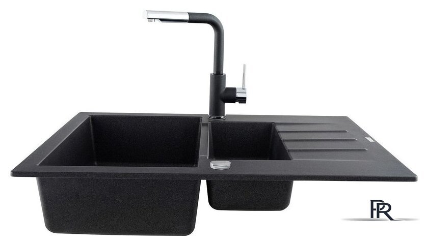 Кухонная мойка Kernau KGS A 6079 1.5B1D Graphite - Изображение №6 — Интернет-магазин ПроЗаказ