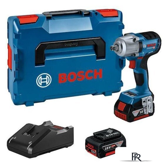 Гайковерт Bosch GDS 18V-450 PC Professional 06019K4102 (с 2-мя АКБ, кейс) - Изображение №1 — Интернет-магазин ПроЗаказ