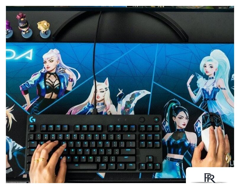 Коврик для стола Logitech G840 K/DA League of Legends Edition - Изображение №2 — Интернет-магазин ПроЗаказ