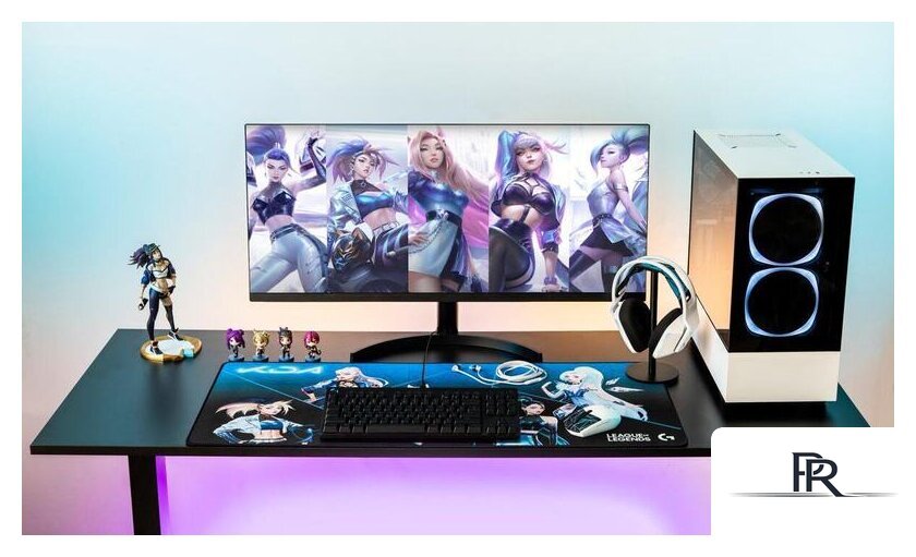 Коврик для стола Logitech G840 K/DA League of Legends Edition - Изображение №3 — Интернет-магазин ПроЗаказ