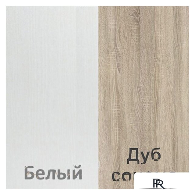 Комод Кортекс-мебель Бари 60 4ш (белый/белый/дуб сонома) - Изображение №4 — Интернет-магазин ПроЗаказ