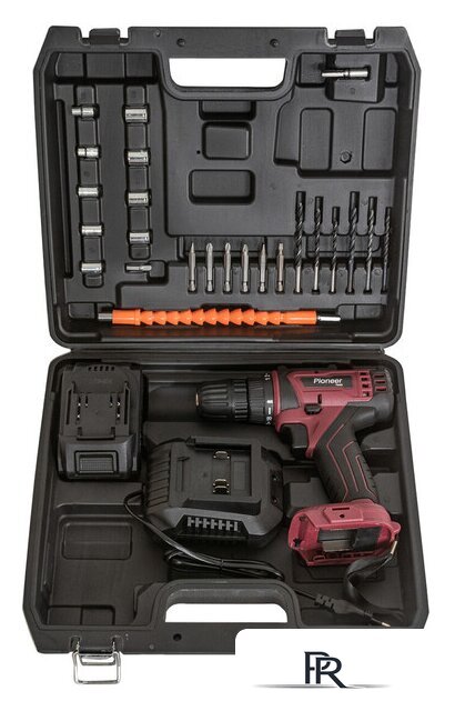 Дрель-шуруповерт Pioneer Tools CD-M2002C-USP (с 2-мя АКБ, кейс, оснастка) - Изображение №1 — Интернет-магазин ПроЗаказ